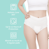 L/XL (10 Counts)Period Underwear | Disposable for Heavy Flow Women - BezBezz
