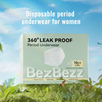 S/M (12 Counts)Period Underwear | Disposable for Heavy Flow Women - BezBezz