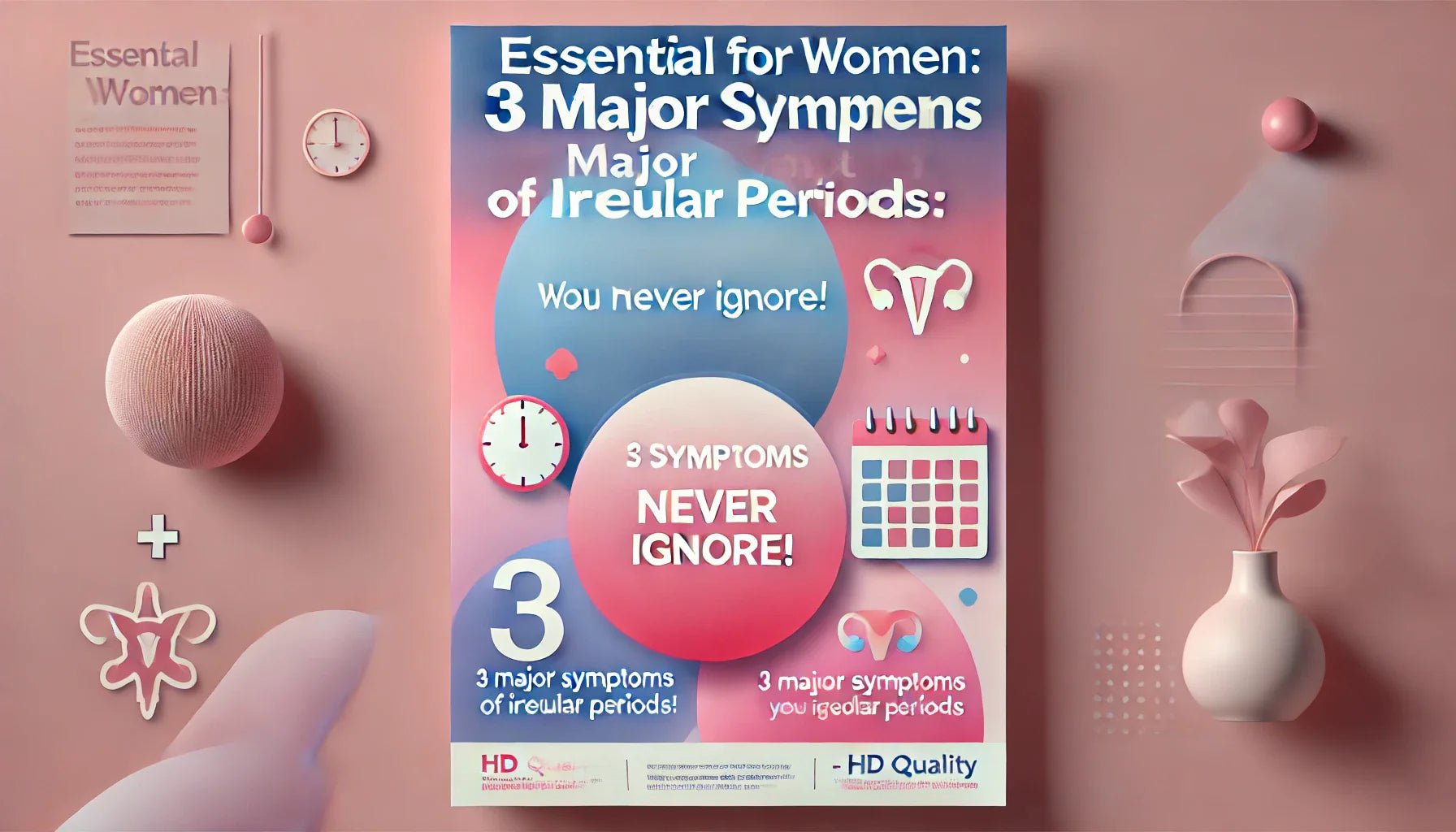 Essential for Women: 3 Major Symptoms of Irregular Periods You Should Never Ignore! - BezBezz