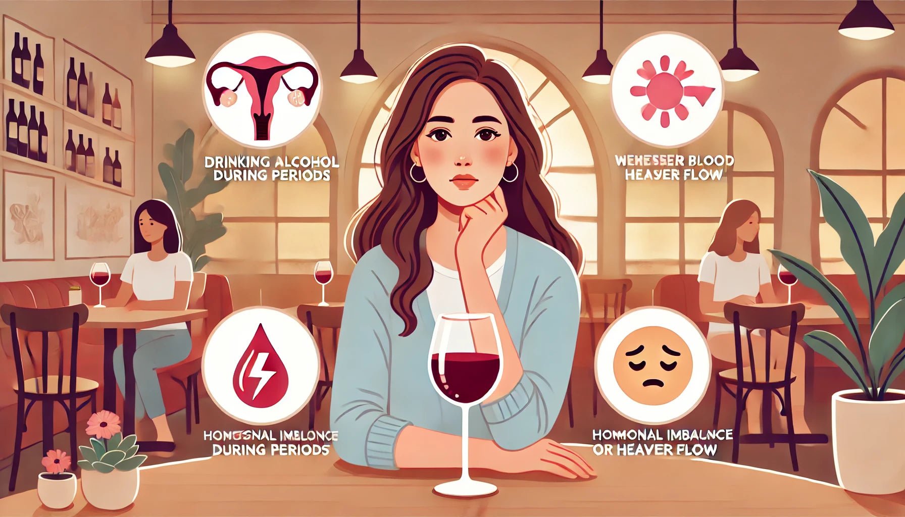 The Three Major Risks of Drinking Alcohol During Your Period – What Women Need to Know - BezBezz