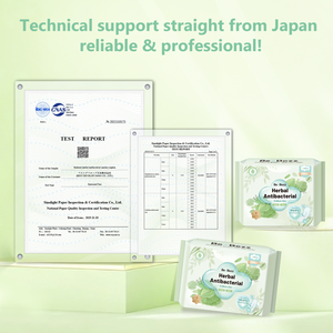 Herbal sanitary napkins for women during menstruation