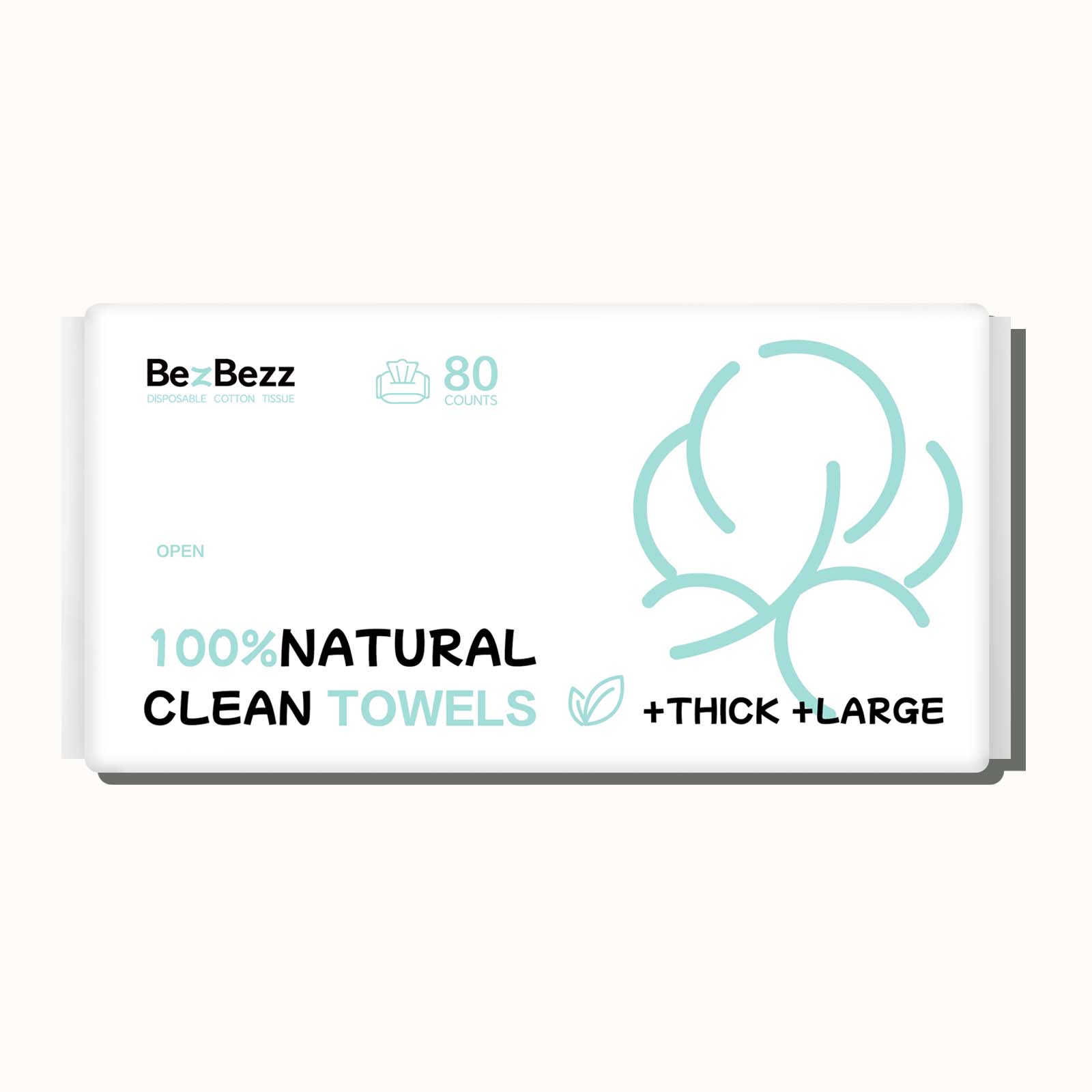 Disposable Skin Towels | Soft & Absorbent for Sensitive Skin - BezBezz